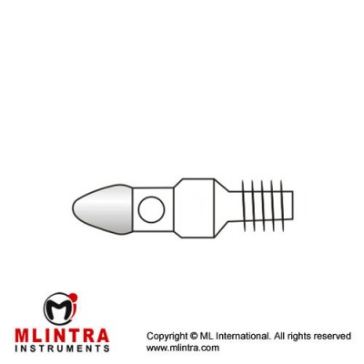 Screw Olive Tip Stainless Steel, Diameter 6.0 mm Ø Screw Olive Tip Stainless Steel, Diameter 6.0 mm Ø